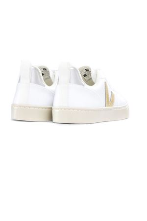 Sneakers in cotone bianco VEJA KIDS | CX0703423CWHITEPLATINESILVER